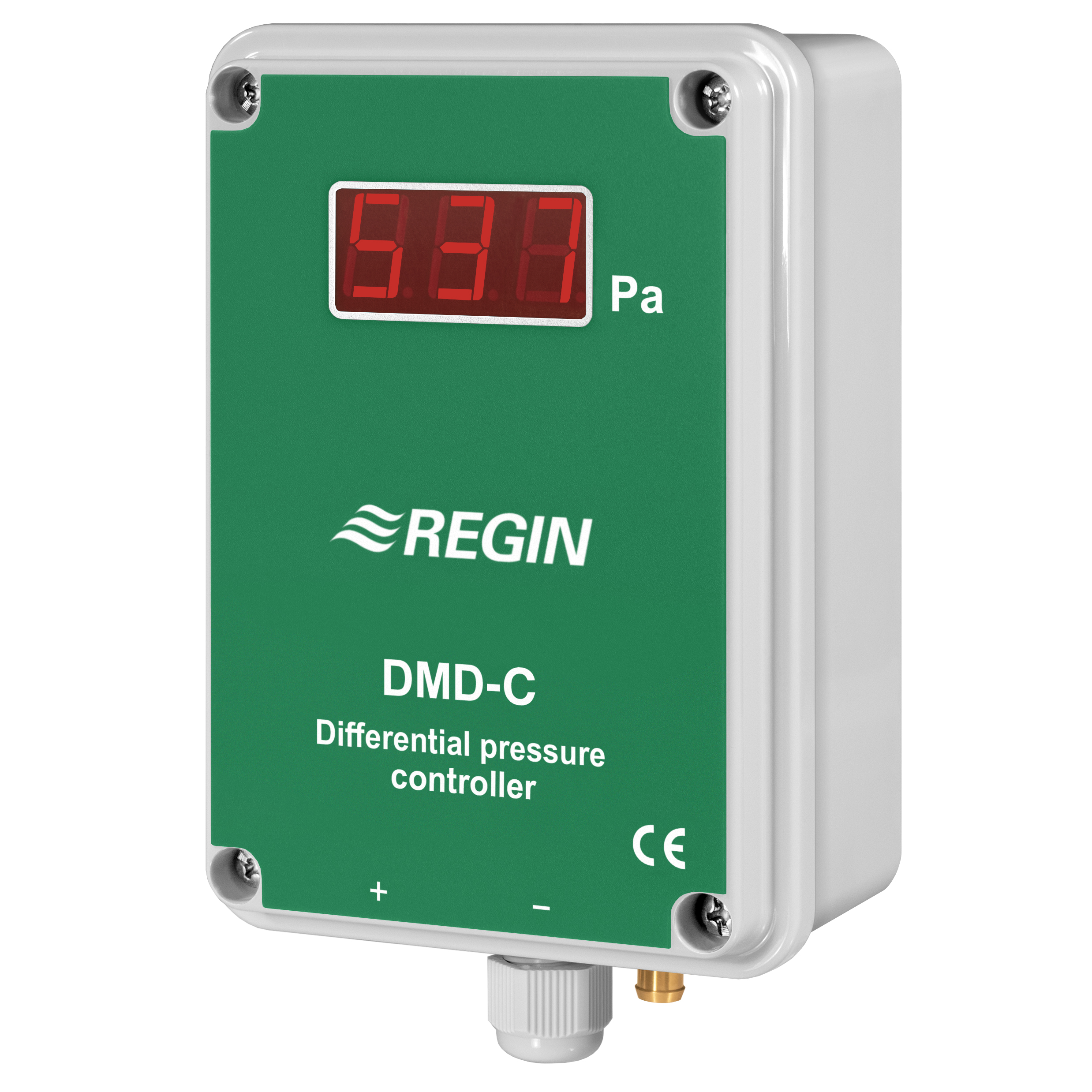 DMD-C – Differenzdrucktransmitter mit integriertem Regler und Display