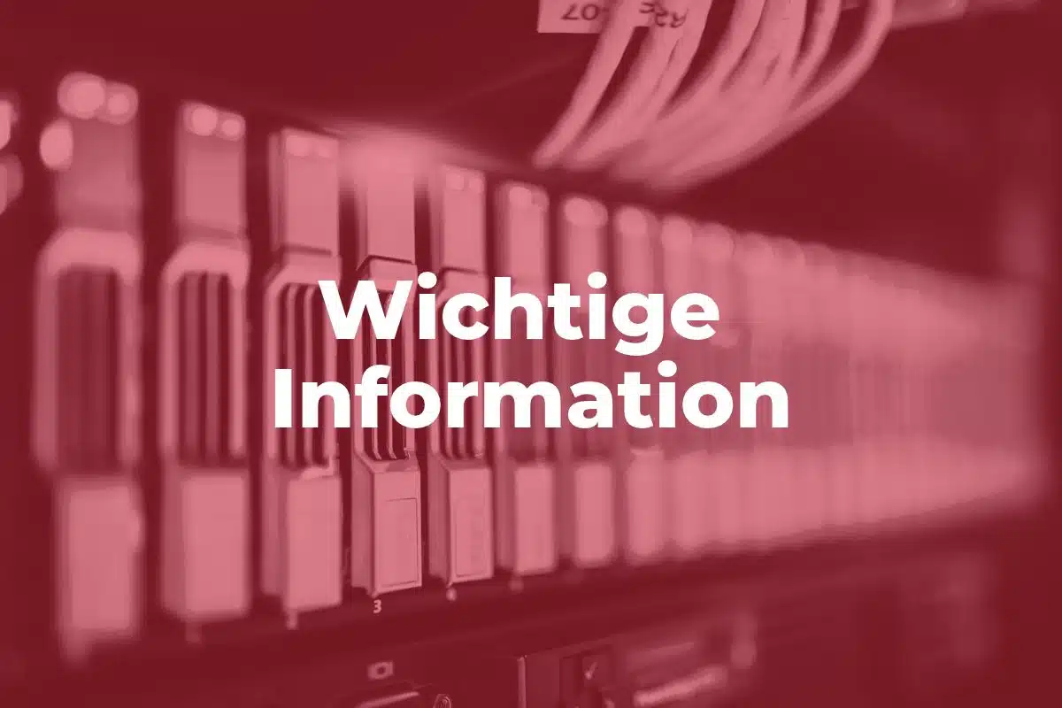 deos ag 2026 wichtige information